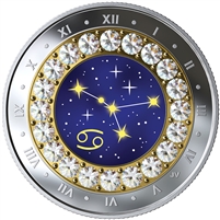 2019 Canada $5 Zodiac Series: Cancer Fine Silver