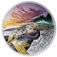 2019 $20 Canadian Fauna - The Sea Otter Fine Silver (No Tax)