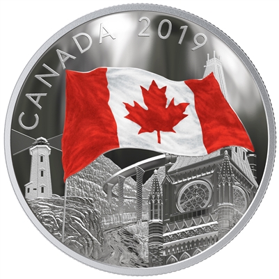 2019 Canada $30 The Fabric of Canada Fine Silver Coin (No Tax)