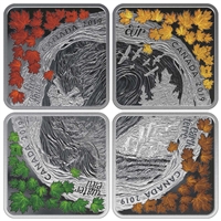 2019 Canada $3 The Elements Fine Silver Coin Set (No Tax)