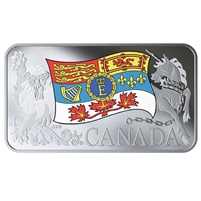 2019 $25 Her Majesty Queen Elizabeth II's Personal Canadian Flag Fine Silver (No Tax)