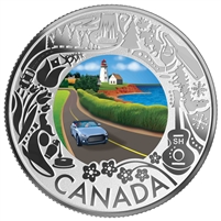 2019 $3 Celebrating Canadian Fun & Festivities - Coastal Drive Fine Silver (No Tax)