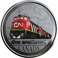 2019 25-cent 100th Anniversary of CN Rail