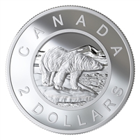 2019 Canada $2 R&D Lab - Multilayered Polar Bear Fine Silver (No Tax)