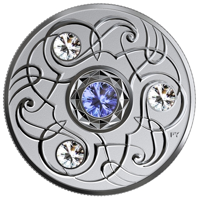 2020 $5 September Birthstone Fine Silver