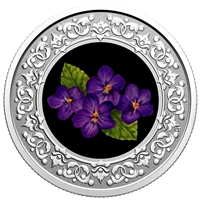 2020 $3 New Brunswick Purple Violet