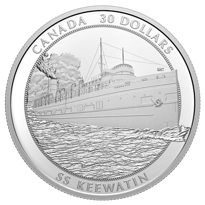 2020 Canada $30 SS Keewatin Fine Silver Coin (TAX Exempt)