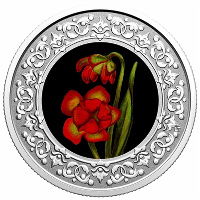 2021 $3 Newfoundland and Labrador Pitcher Plant