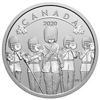 2020 $10 O Canada! Changing of the Guard Fine Silver Coin (No Tax)