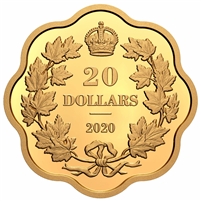 2020 Canada $20 Iconic Maple Leaves Fine Silver (No Tax)