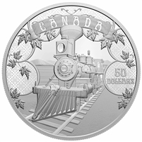 2021 Canada $50 First 100 Years of Confederation: An Emerging Country Silver (No Tax)