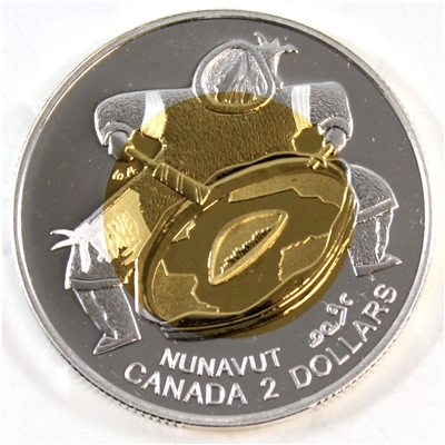 1999 Nunavut Canada Two Dollar Silver Proof