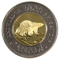 2000 Knowledge Canada Two Dollar Proof Like