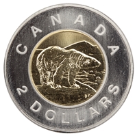 2000 Polar Bear Canada Two Dollar Specimen