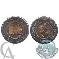 2001 Canada Two Dollar Brilliant Uncirculated (MS-63)