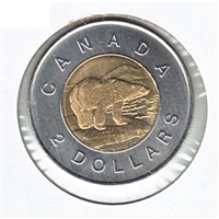 2003 New Effigy Canada Two Dollar Brilliant Uncirculated (MS-63)