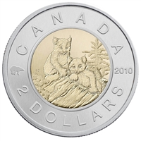 2010 Lynx Canada Two Dollar Specimen $