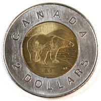 2010 14 Serrations Canada Two Dollar Brilliant Uncirculated (MS-63)