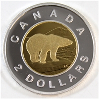 2010 Canada Two Dollar 16 Serrations Silver Proof