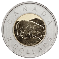 2010 Canada Two Dollar 16 Serrations Specimen