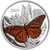 2005 Canada 50-Cent Butterfly - Monarch Sterling Silver (#3)