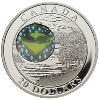 2005 (2004) Canada $20 Natural Wonders - NWT Diamonds Silver (No Tax)