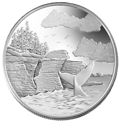 RDC 2005 Canada $20 Mingan Archipelago National Park Fine Silver (No Tax) Impaired