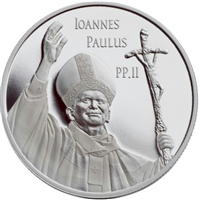 2005 Canada $10 Pope John Paul II Proof Silver Coin (Tax Exempt)