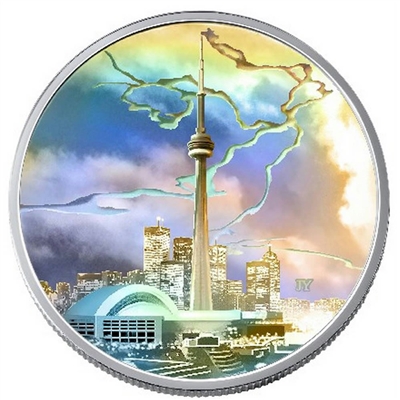 2006 $20 CN Tower Fine Silver Coin