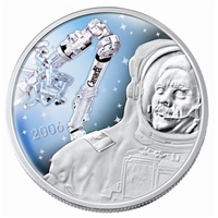 2006 $30 Canadarm & Colonel Hadfield Sterling Silver