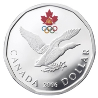 2006 Canada Lucky Loon Sterling Silver Dollar