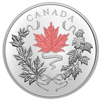 2021 Canada $100 Our National Colours 10oz Fine Silver (No Tax)