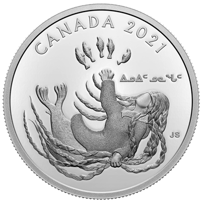 2021 Canada $20 Generations: Inuit Nunangat Fine Silver (No Tax)