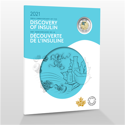 2021 Canada 100th Anniversary of the Discovery of Insulin Collector Keepsake Card