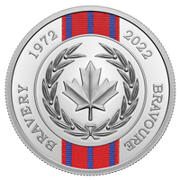 2022 Canada $20 50th Anniversary of the Medal of Bravery Fine Silver (No Tax)