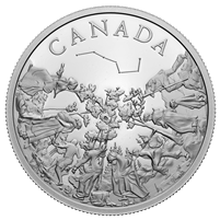 2022 Canada $20 Commemorating Black History: The Underground Railroad Silver (No Tax)