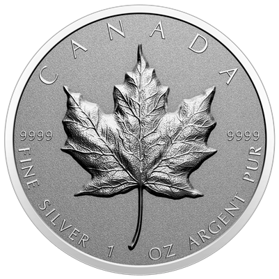 2022 Canada $20 Ultra-High Relief 1oz. Silver Maple Leaf (No Tax)