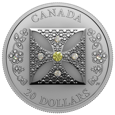 2022 Canada $20 Her Majesty Queen Elizabeth II's Diamond Diadem Fine Silver Coin