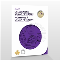 2022 Canada Celebrating Oscar Peterson Commemorative Collector Keepsake Card