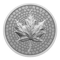 RDC 2023 Canada $50 Ultra High Relief 5oz. Silver Maple Leaf (No Tax) dented sleeve