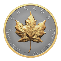 2023 Canada $20 Ultra High Relief Silver Maple Leaf with Selective Gold Plating (No Tax)