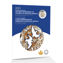 2023 Canada 100th Anniversary of the Birth of Jean Paul Riopelle Commemorative Collector Keepsake Card