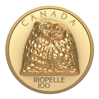 2023 Canada $200 <i>Petit Hibou</i>, By Jean Paul Riopelle Pure Gold (No Tax)