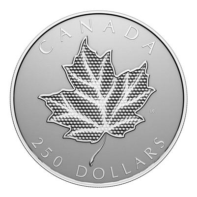 2024 Canada $250 Pulsating Maple Leaf Fine Silver Kilo Coin (No Tax)