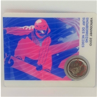 2008 Canada 25-cent Snowboarding - Petro-Canada Vancouver Olympics Card