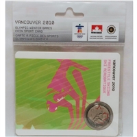 2008 Canada 25-cent Freestyle Skiing - Petro-Canada Vancouver Olympics Card