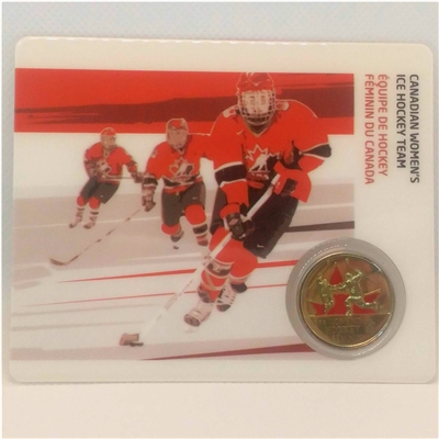 2009 Canada 25-cent Women's Ice Hockey - Petro-Canada Vancouver Olympics Card 13/15