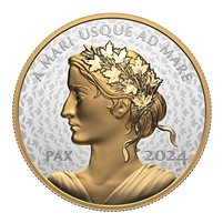 2024 Canada $50 Peace Dollar Fine Silver Coin (No Tax)