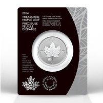 2024 Canada $5 Polar Bear Privy Treasured Silver Maple Leaf First Strikes (No Tax)