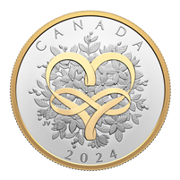 2024 Canada $20 Celebrate Love Fine Silver (No Tax)